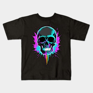 Neon skull Kids T-Shirt